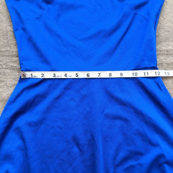 H&M Royal Blue Sleveless Tank Mini Dress - Picture 7 of 7